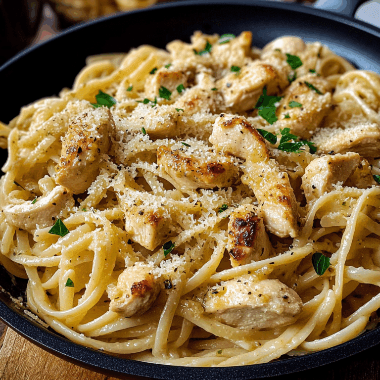 Garlic Parmesan Chicken Pasta