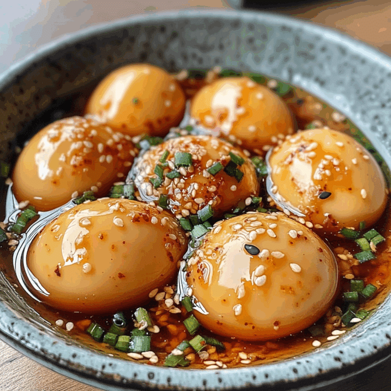Korean Marinated Mayak Eggs