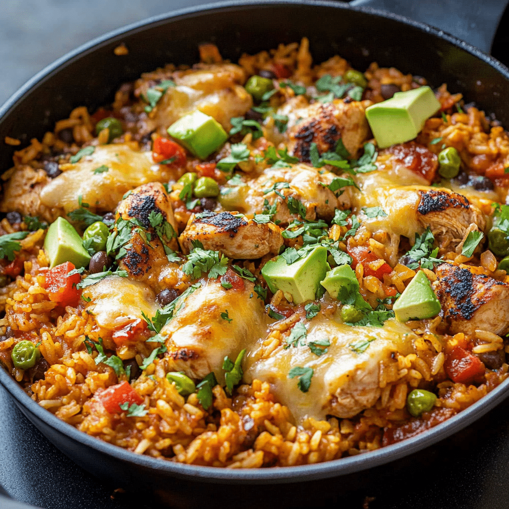 One Pot Mexican Chicken and Rice