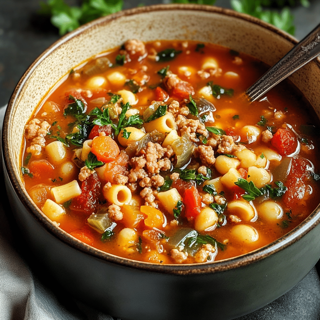 Pasta Fagioli Soup