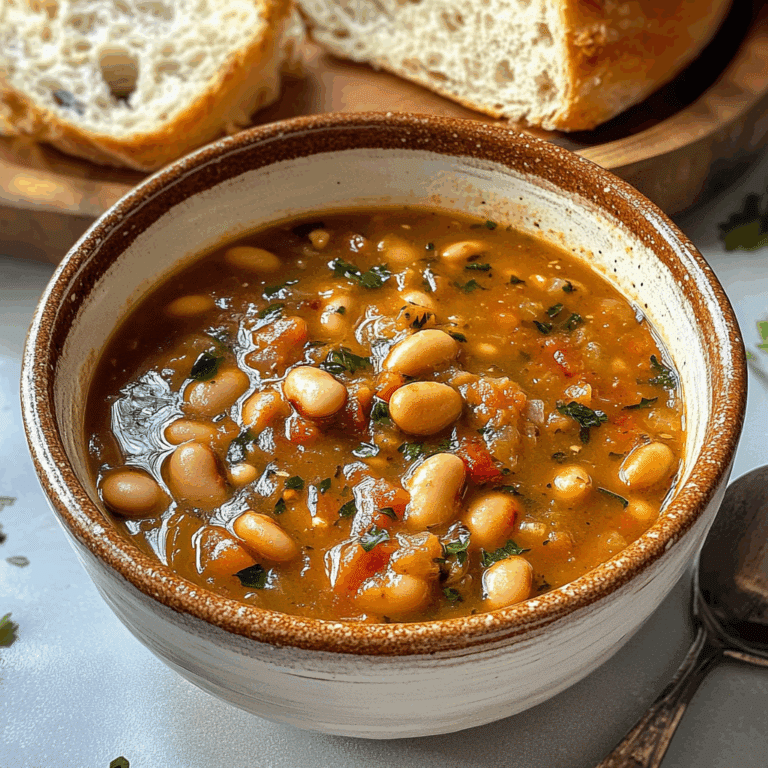 Serbian Pasulj Bean Soup