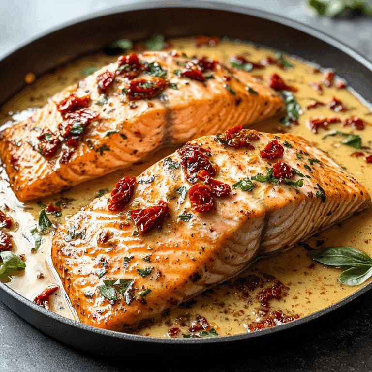 Sun-Dried Tomato Marry Me Salmon