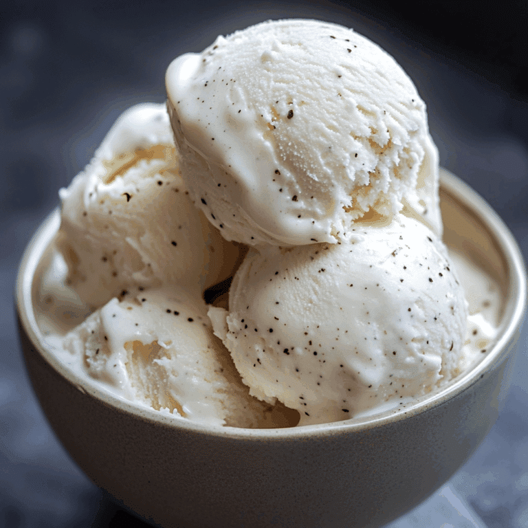 Vanilla Bean Coconut Ice Cream