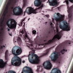 Vegan Blueberry Cheesecake Ice Cream