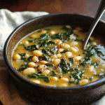 White Bean Soup with Spinach