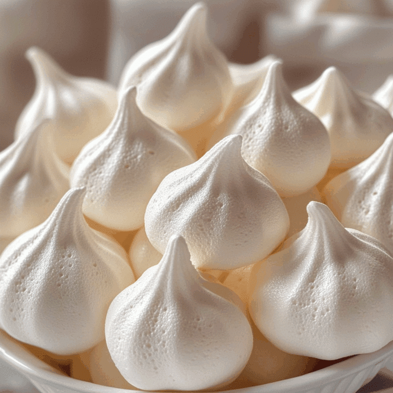 Amazing basic meringues recipe