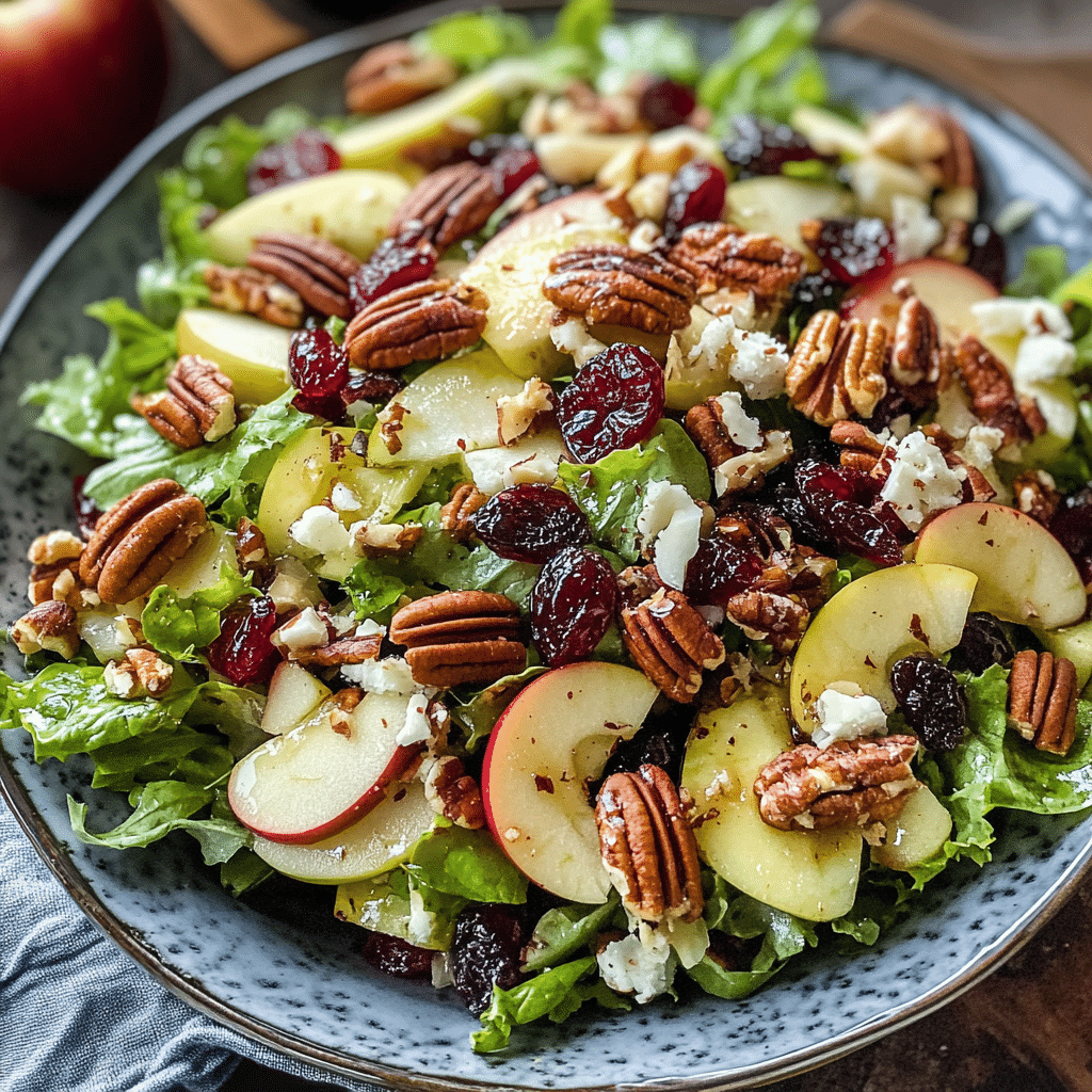 Apple Cranberry Pecan Salad