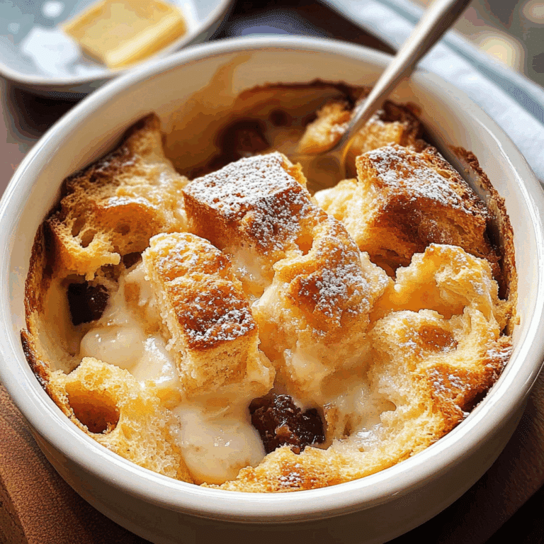 Bread and butter pudding