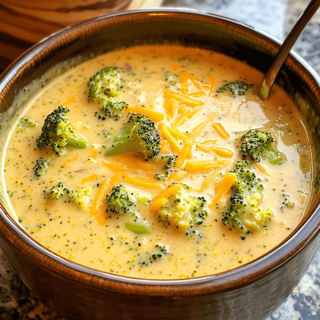 Broccoli Cheddar Soup