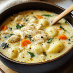 CHICKEN AND GNOCCHI SOUP