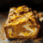 Cream Cheese Swirled Cinnamon Pumpkin Butter Bread