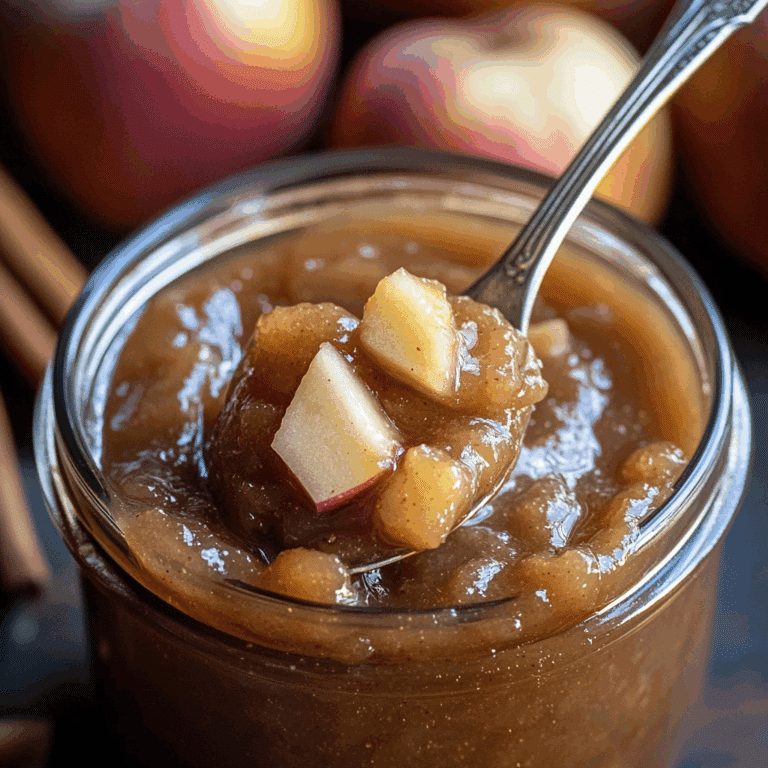 Homemade Slow Cooker Maple Apple Butter