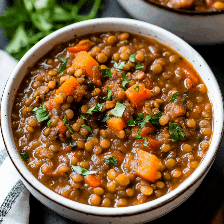 Instant Pot Lentil Soup