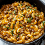 One Pot Cheeseburger Pasta