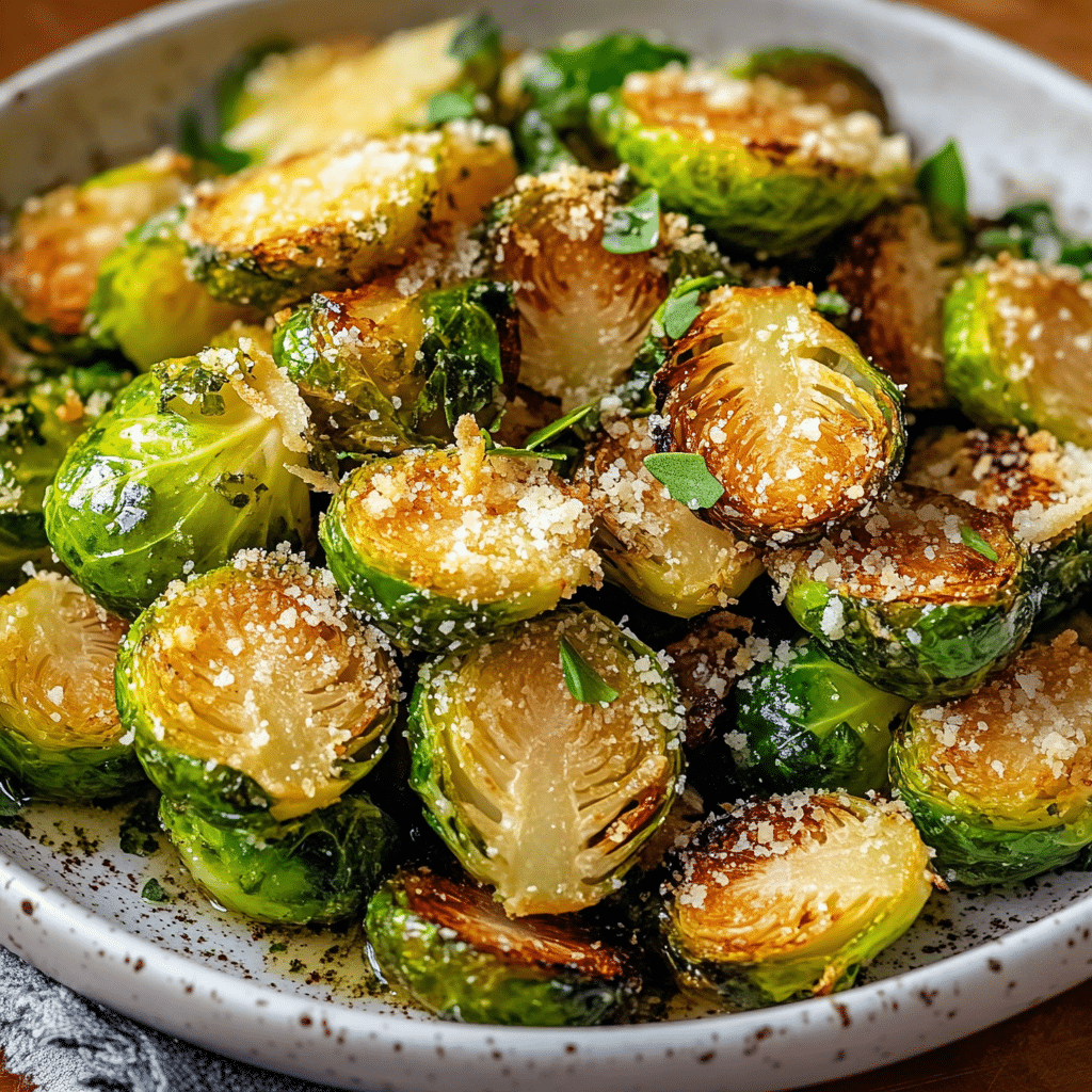 Parmesan Brussels Sprouts