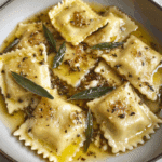 Ravioli with Sage Butter Sauce