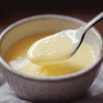 Traditional vanilla custard