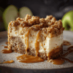 Apple Crumble Cheesecake