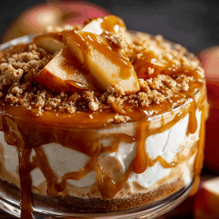 Caramel Apple Cheesecake Dip