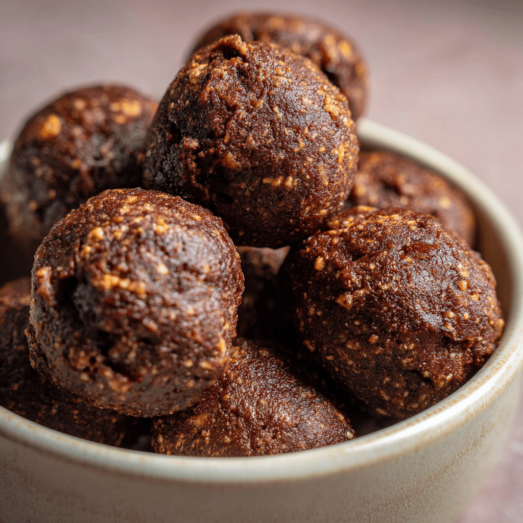 Cottage Cheese Brownie Batter Protein Bites