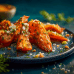 Easy Smashed Carrots