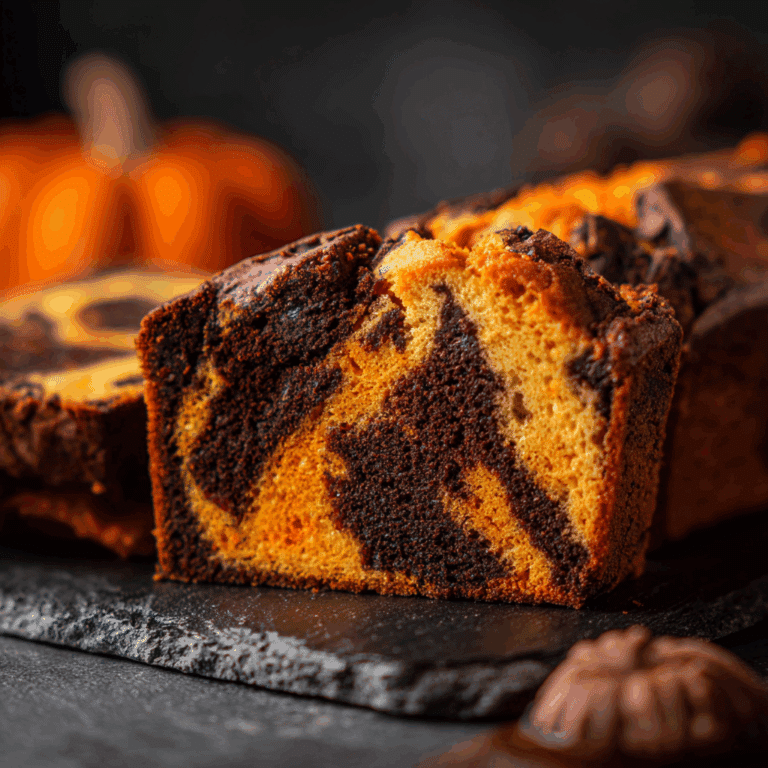 Halloween Marble Cake