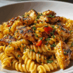Honey Pepper Chicken Panini Pasta