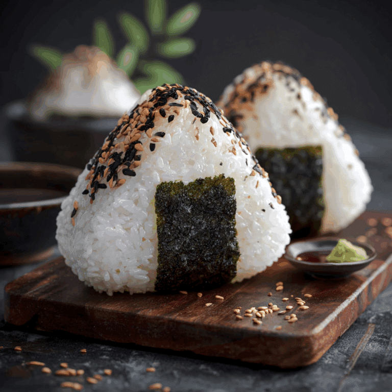 Japanese Tuna Onigiri
