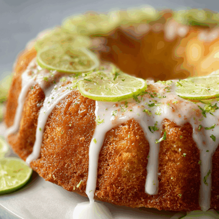 Key Lime Pound Cake
