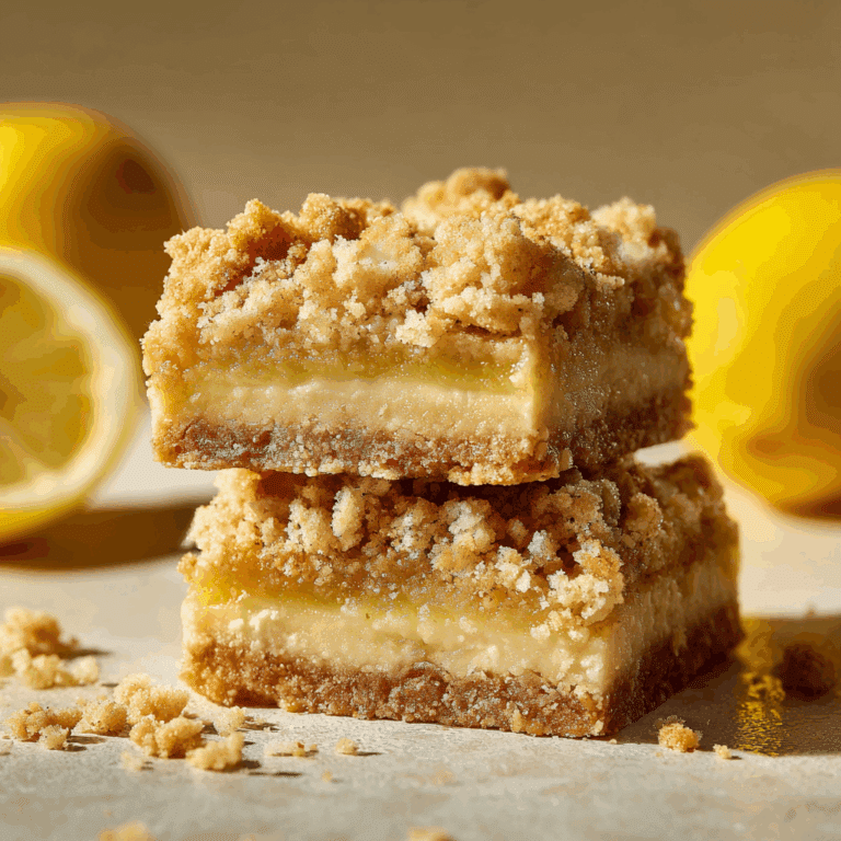 Lemon Crumble Bars