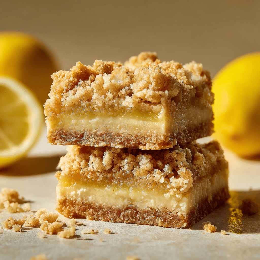 Lemon Crumble Bars