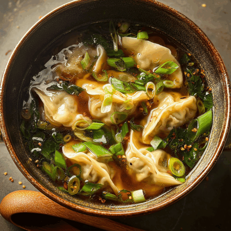 Potsticker Soup