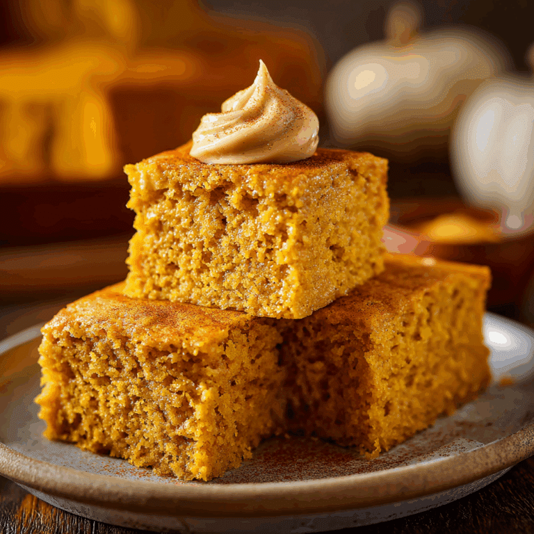 Pumpkin Cornbread with Cinnamon Honey Butter