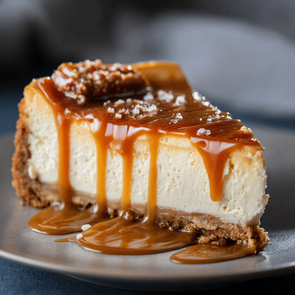 Salted Caramel Cheesecake