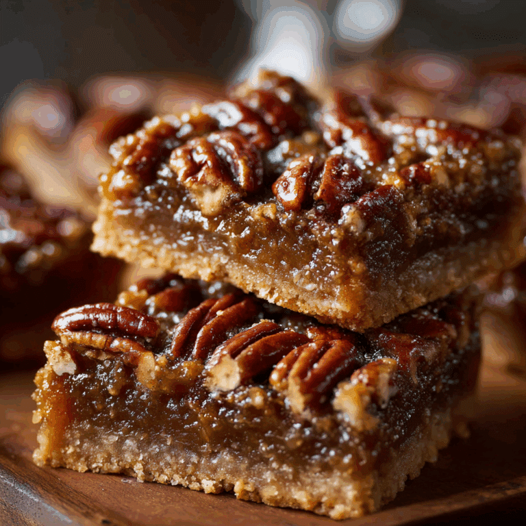 Salted Maple Pecan Pie Bars