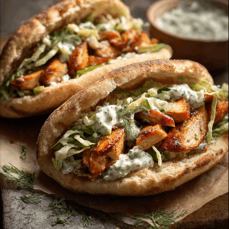 Sheet Pan Chicken Pitas with Herby Ranch