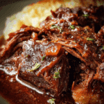 Slow Cooker Beef Manhattan