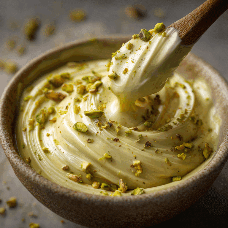 White Chocolate Pistachio Ganache